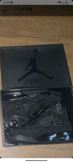 Jordan black cat 4..brand new size 11
