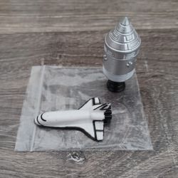 NASA Space Shuttle and Re-entry Capsule 