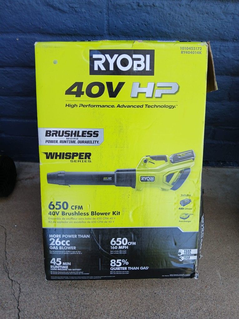 BLOWER RYOBI 40V