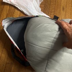 Two (used, Must Be Cleaned) Weighted Blankets 