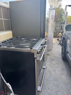 Stainless steel stove