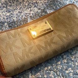 Michael Kors Brown/Tan Wallet
