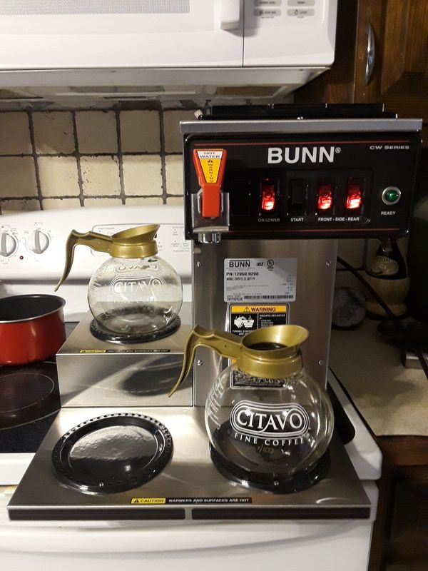 BUNN cw series coffee maker and warmer for Sale in New Haven, CT OfferUp