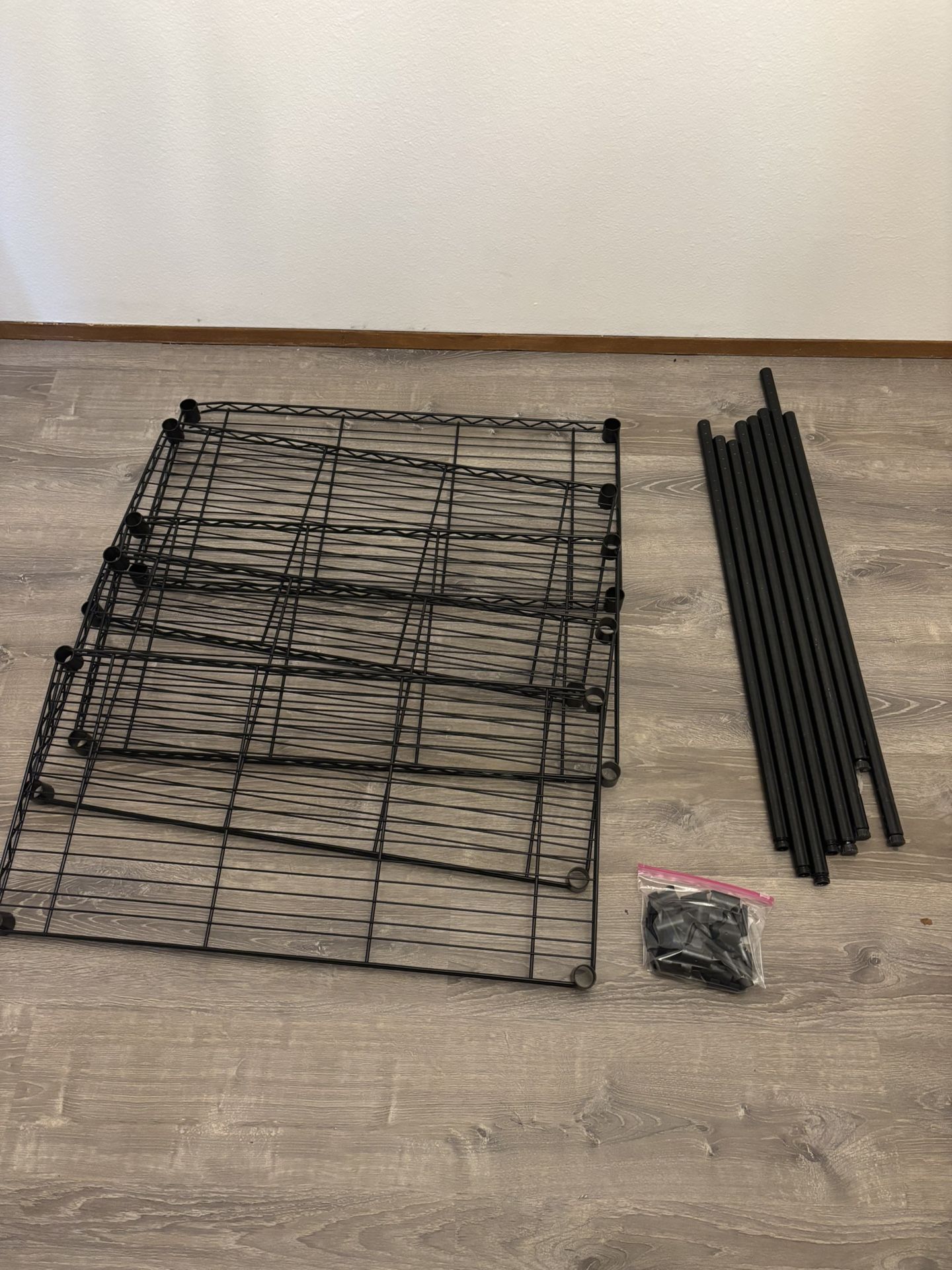 Five Their Metal Shelf