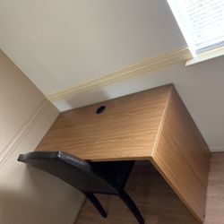 Computer Desk And A Chair