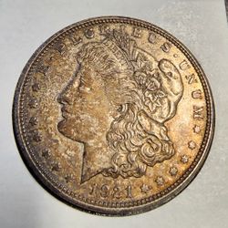 High Grade 1921 D Morgan Dollar 