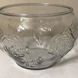 Big Glass Heavy Bowl 
