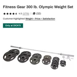Olympic Weight Set