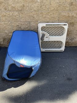Pet Gate And Pop Up Pet Tent