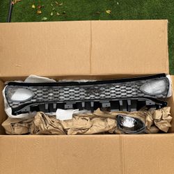 SRT Hellcat Style Front Grille & Mopar Hellcat Airbox Kit