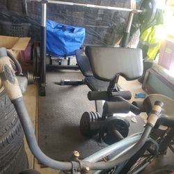 Marcy Bench With Weights And Bars
