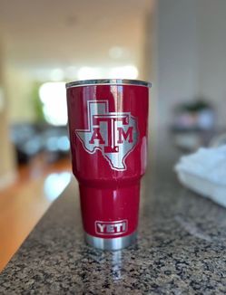 Texas A&M YETI 30oz Tumblr