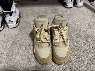 Jordan 4 off white size 8.5w/7m