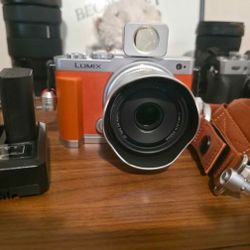 Lumix S9 Orange + 40mm f2 Lens