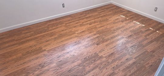 Laminated flooring
