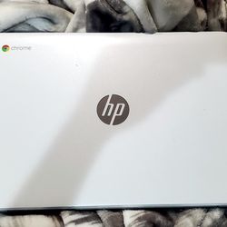 HP Chrome Laptop Computer Great Shape