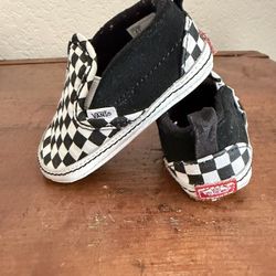Vans Crib Shoes Size 4