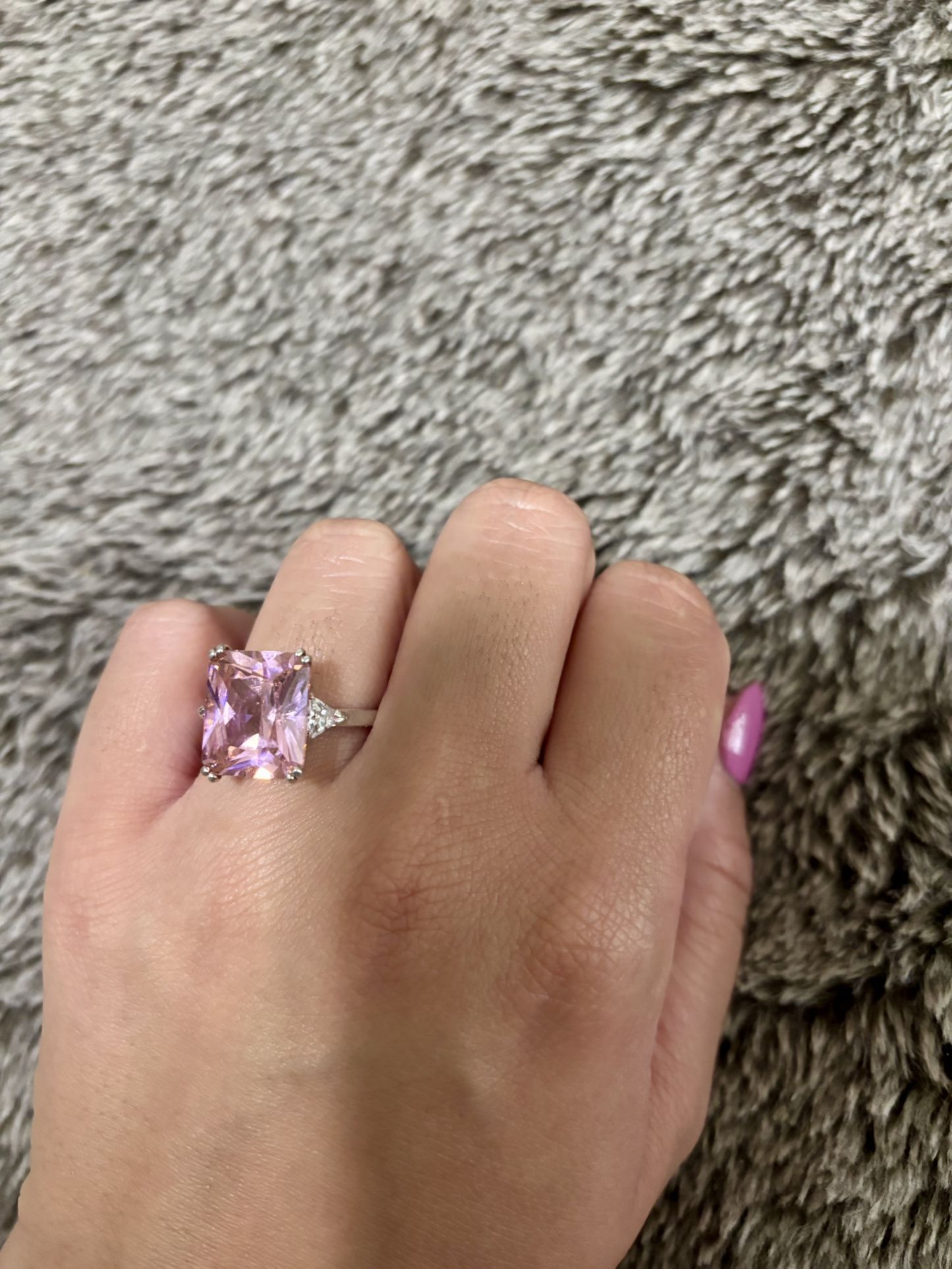 Pink sapphire Ring