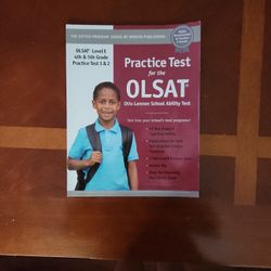 Practice Test For The OLSAT