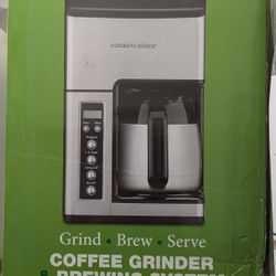 Conair Cuisine Grind & Brew 10-Cup Coffeemaker,
