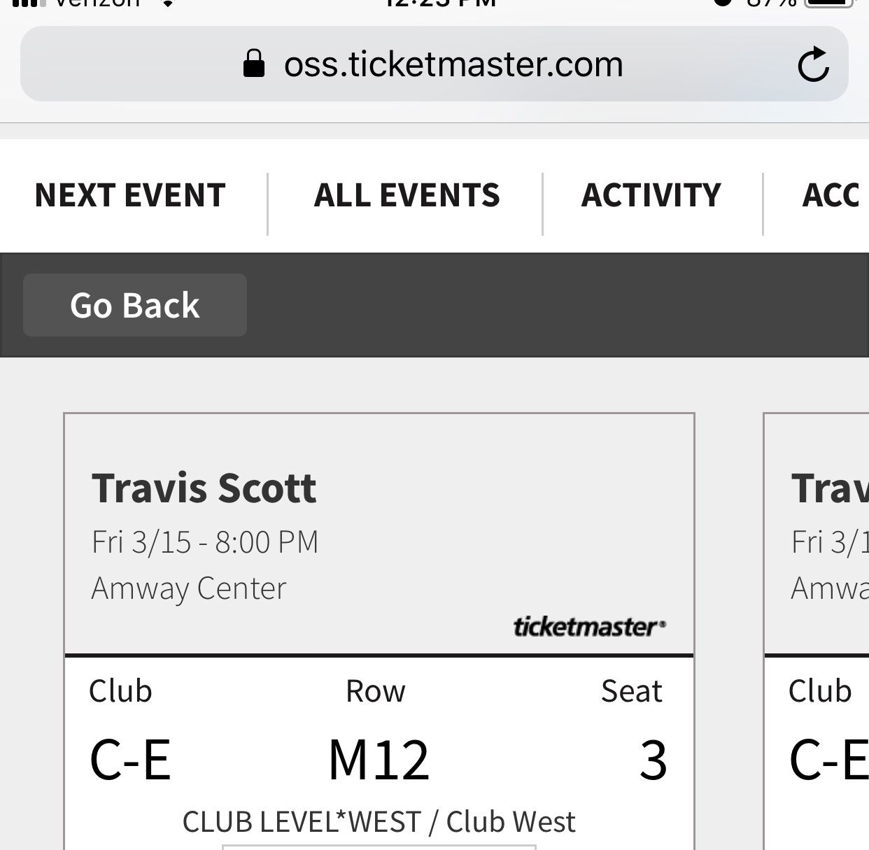 Travis Scott Tickets