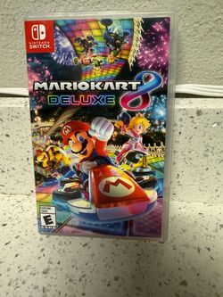 Mario kart 8 deluxe Nintendo switch game