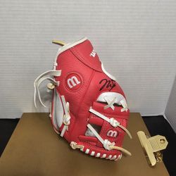 Mike Trout Signed T-ball Glove. Wilson. No C.O.A. Los Angeles Angels. MLB