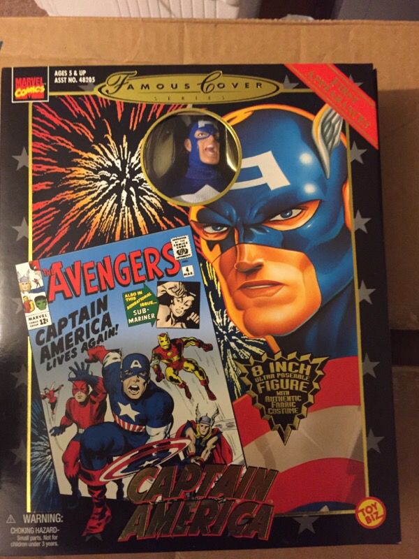 Marvels famous covers Captain America