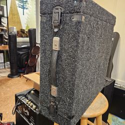 Carpeted 3U Rack Case