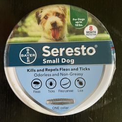 Seresto (unopened Small Dog Flea Collar) $40