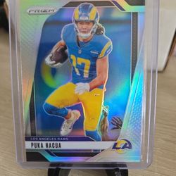 Rams Puka Nacua Refractor Card