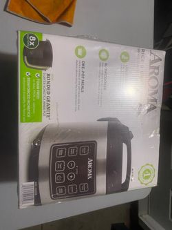 New Aroma Rice Cooker & Food Steamer ARC-1505B