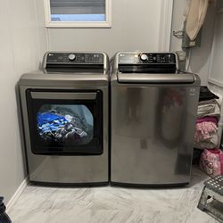 LG washer and dryer