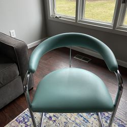 contemporary chrome kitchen chairs