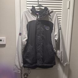 MENS SIZE S-M TN TITANS JACKET/WINDBREAKER