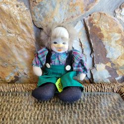 Vintage Porcelain Clown