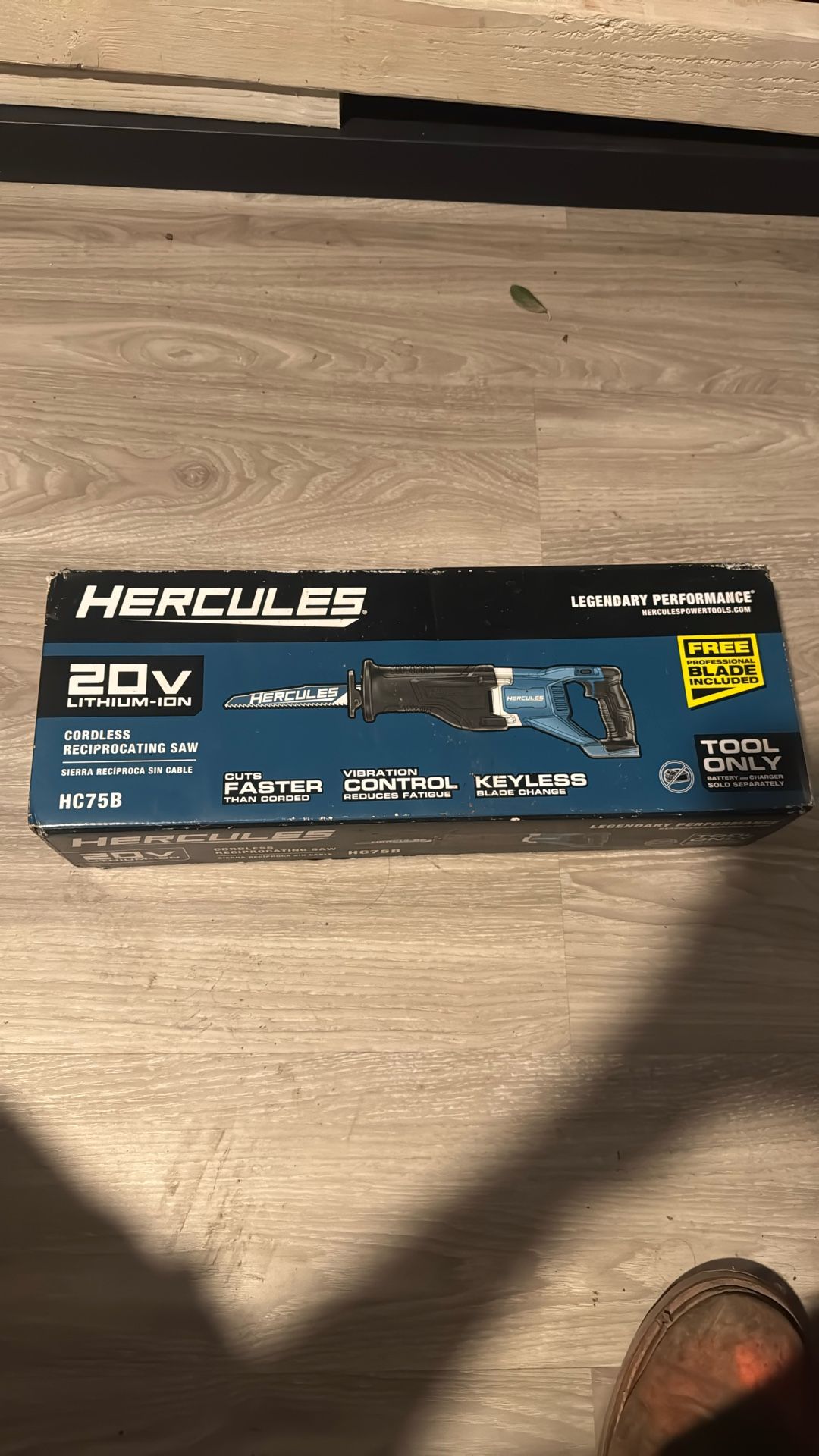 Cordless Reciprocated Saw