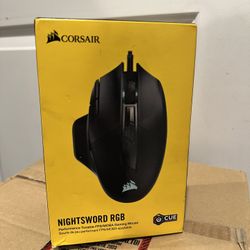  Corsair NightSword Rgb gaming mouse