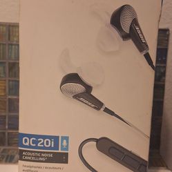Qc 20i Bose Headphones. Brand New
