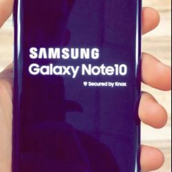 Samsung galaxy note 10 256 gb unlocked, store warranty 