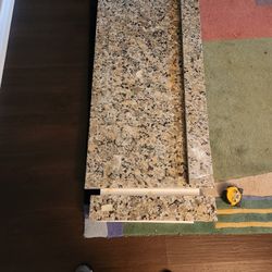 Bathroom vanity granite slab