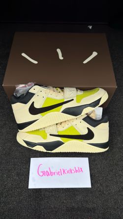 Jordan Jumpman Jack TR Travis Scott Bright Cactus Sz10