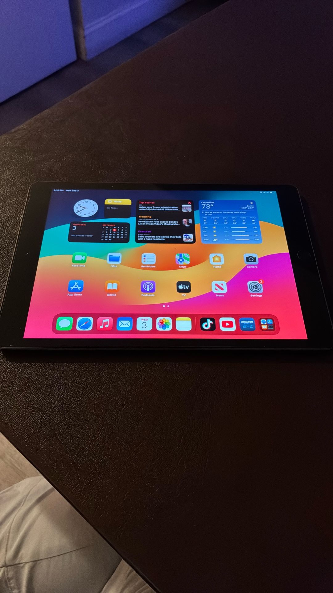 iPad 8th Gen + Wifi