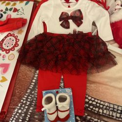 Baby Girl New Christmas Outfit