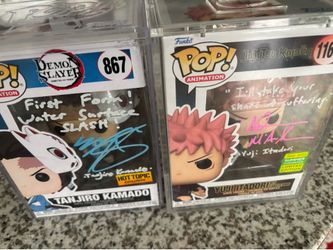 JSA Certified Autographed Funko POP!’s
