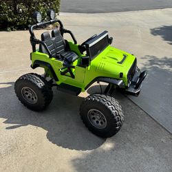 Wrangler remote control kids lyfted jeep