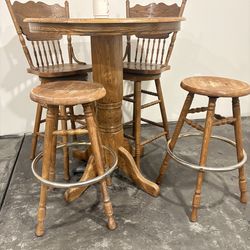 Wood Dining Table Set