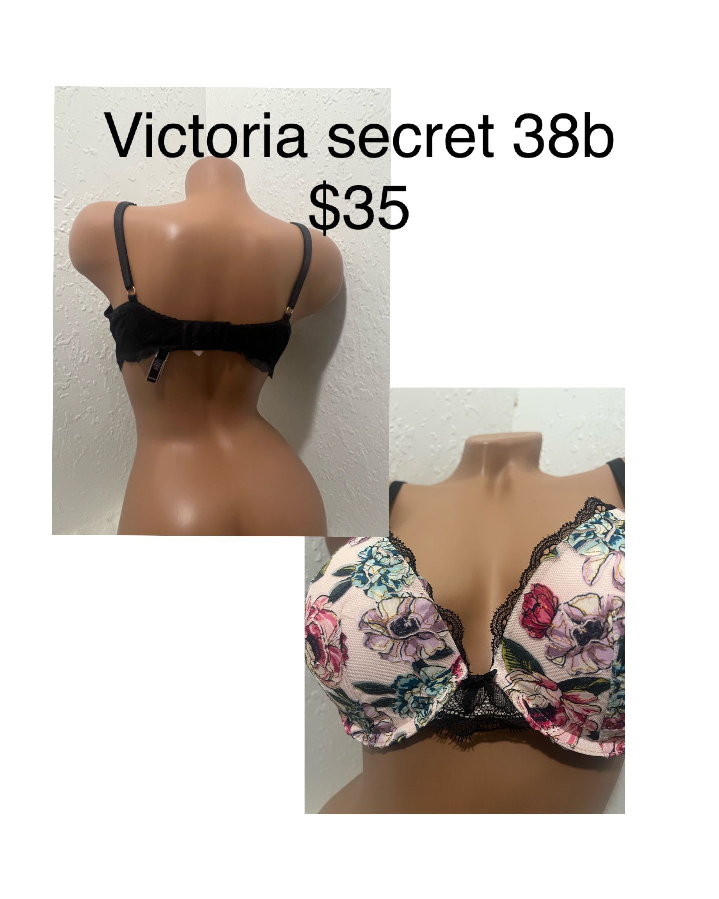 New Bra Victoria Secret 38b Push Up firm Price No Offers for Sale