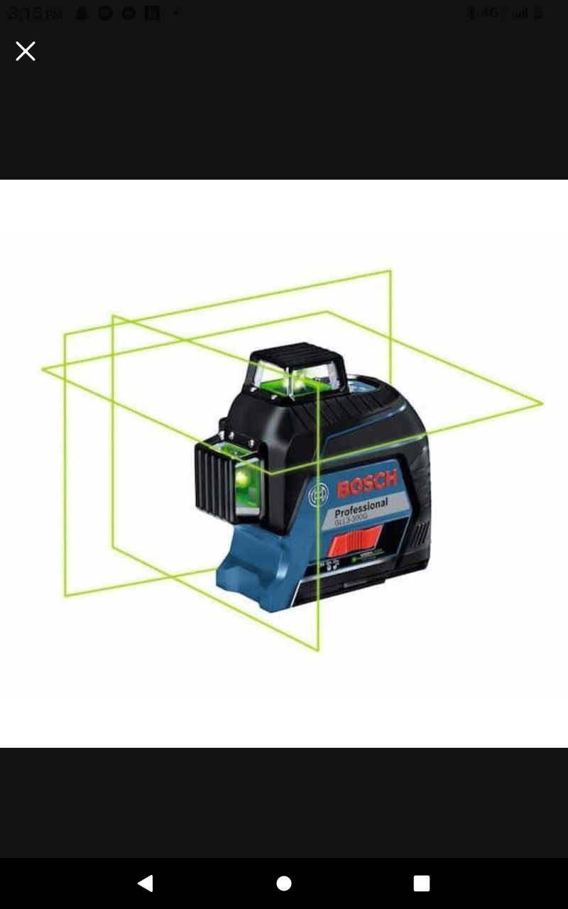 Bosch 200ft Laser Level