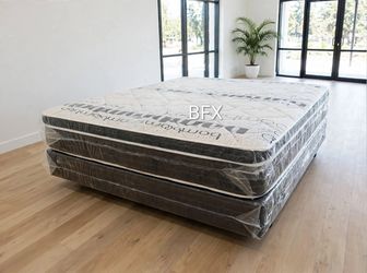 $199 Queen pillow top mattress only brand new free delivery same-day